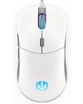 Mouse de gaming Endorfy - GEM Plus, optic, Onyx White - 1t