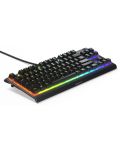 Tastatura gaming SteelSeries - Apex 3 TKL, RGB, US, neagra - 5t