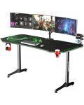 Birou de gaming Ultradesk - Frag XXL, verde - 3t