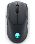 Mouse de gaming Alienware - AW720M, optic, wireless, Dark Side of the Moon - 1t