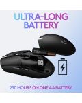 Mouse gaming Logitech - G305 Lightspeed, optic, alb - 5t