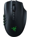 Mouse de gaming Razer - Naga V2 Pro, optic, wireless, negru - 1t