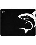 Mouse pad pentru gaming  White Shark - SHARK, M, moale, negru - 1t