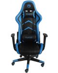 Scaun de gaming Marvo - CH-106, albastru/negru - 1t