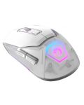 Mouse pentru gaming Marvo - Fit Pro, optic, fără fir, alb - 2t