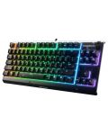 Tastatura gaming SteelSeries - Apex 3 TKL, RGB, US, neagra - 4t