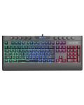 Tastatură pentru jocuri Xtrike ME - KB-508 RO, Rainbow, negru - 1t