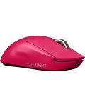 Mouse gaming Logitech - Pro X Superlight, wireless, roz - 4t