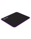 Mouse pad pentru jocuri Lorgar - Main 315, XL, moale, negru/violet - 3t