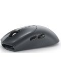 Mouse de gaming Alienware - AW720M, optic, wireless, Dark Side of the Moon - 4t