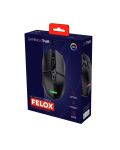 Mouse gaming Trust - GXT109 Felox, optic, negru - 6t