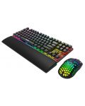 Set de gaming Marvo - CM373 2-in-1, Blue Switches, negru - 2t