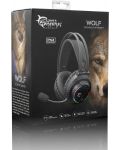 Căști de gaming  White Shark - WOLF, negru - 4t