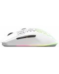 Mouse gaming SteelSeries - Aerox 3 (2022), wireless, alb - 4t