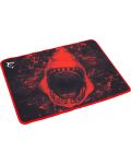 Mouse pad pentru gaming White Shark - SKYWALKER, L, moale, roşu/negru - 2t