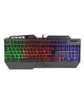 Tastatura gaming Fury - Skyraider, RGB, neagra - 1t