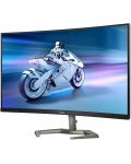 Monitor de gaming Philips - 32M1C5500VL, 31.5'', 165Hz, 1ms, Curved - 3t
