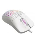 Mouse pentru jocuri Xtrike ME - GM-209W, optic, alb - 2t
