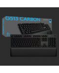 Tastatura gaming  Logitech - G513 Carbon, GX Brown, neagra - 9t