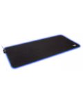 Mouse pad gaming Thermaltake - Level 20 RGB Extended, XXL, moale, negru - 2t