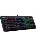 Tastatură gaming Thermaltake - Level 20, Cherry Blue Switch, RGB, neagră - 1t