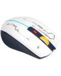 Mouse gaming Marvo - M796W, optic, wireless, alb - 4t