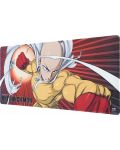 Mouse pad gaming Grupo Erik - One Punch Man Saitama, XL, moale, multicolor - 1t