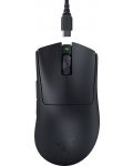 Mouse de gaming Razer - DeathAdder V3 Pro, optic, wireless, negru - 1t