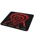 Mouse pad pentru gaming Genesis - Pump Up The Game, S, negru - 2t