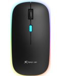 Mouse de gaming Xtrike ME - GW-113, optic, fără fir, negru - 1t