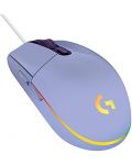Mouse gaming Logitech - G203 Lightsync, optic, mov - 2t