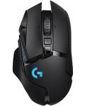 Mouse gaming Logitech - G502 LightSpeed, wireless, negru - 1t