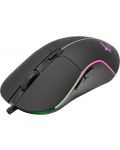 Mouse gaming  White Shark - WARLOCK,optic, negru - 2t