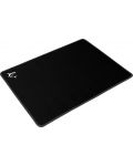 Mouse pad pentru gaming  White Shark - BLACK KNIGHT, L, moale , negru  - 2t