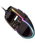 Mouse gaming Thermaltake - ARGENT M5 RGB, optic, cu fir, negru - 5t