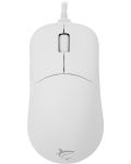 Mouse gaming  White Shark - GRAPHENE, optic, alb - 1t