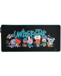 Mouse pad gaming Grupo Erik - BT21, XXL, moale, negru - 3t