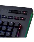 Tastatură gaming Thermaltake - Level 20, Cherry Blue Switch, RGB, neagră - 5t