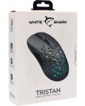 Mouse gaming  White Shark - TRISTAN, optic , negru  - 8t