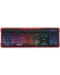 Tastatura de gaming Marvo - K629G, negru/rosu - 1t