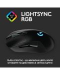 Mouse gaming Logitech - G703 Lightspeed Hero, wireless, negru - 8t