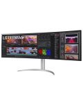 Monitor LG pentru jocuri - 49WQ95C-W, 49'', 5K, 144Hz, 5ms, FreeSync - 2t