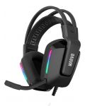 Căști gaming Marvo - H8619, negre - 1t