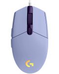 Mouse gaming Logitech - G203 Lightsync, optic, mov - 1t