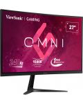 Monitor pentru jocuri ViewSonic - VX2719-PC-MHD, 27'', 240Hz, 1 ms, VA, Curved - 2t