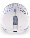 Mouse de gaming Endorfy - LIX Plus, optic, fără fir, Onyx White - 6t