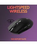 Mouse gaming Logitech - G305 Lightspeed, optic, negru - 4t