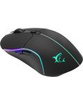 Mouse gaming  White Shark - WARLOCK,optic, negru - 4t