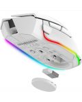 Mouse de gaming Razer - Basilisk V3 Pro, optic, wireless, alb - 3t