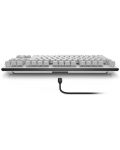 Tastatura mecanica Dell - Alienware Tenkeyless AW420K, Cherry MX Red, albă  - 6t